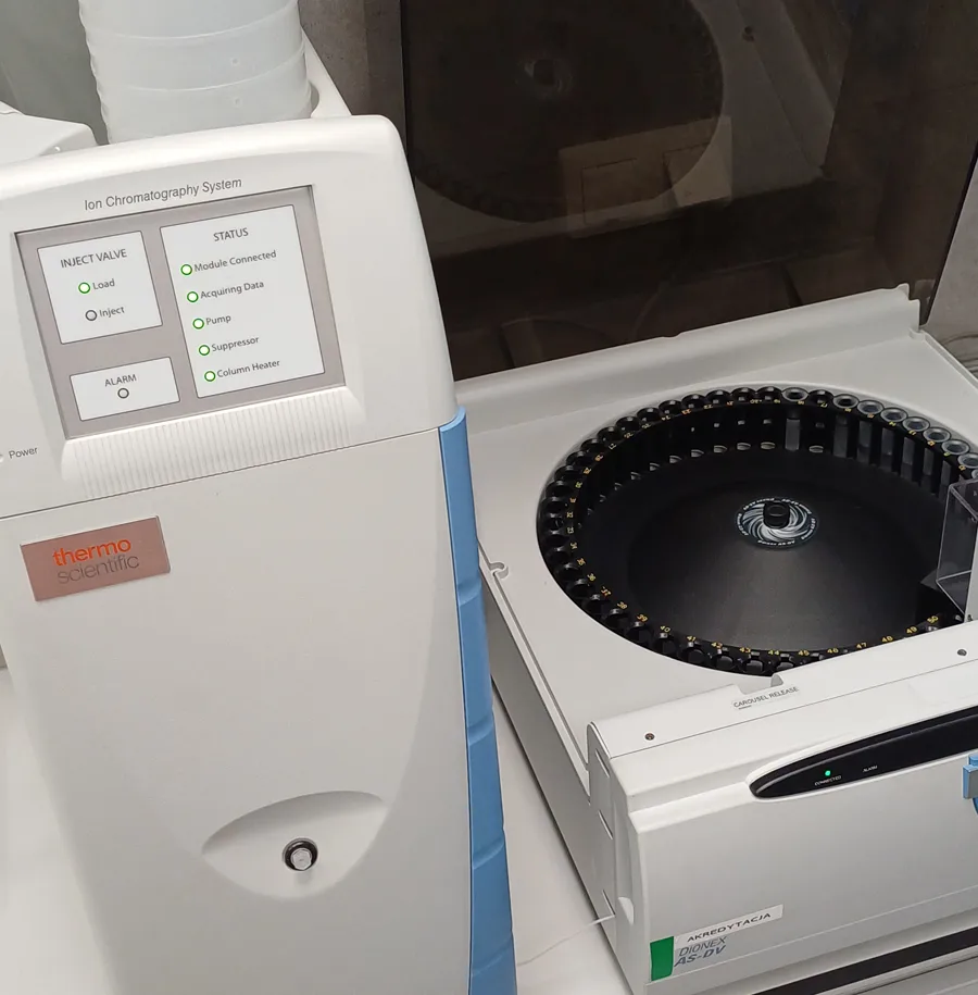 laboratorium badanie zasolenia